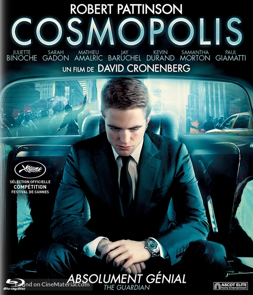 Cosmopolis - Swiss Blu-Ray movie cover