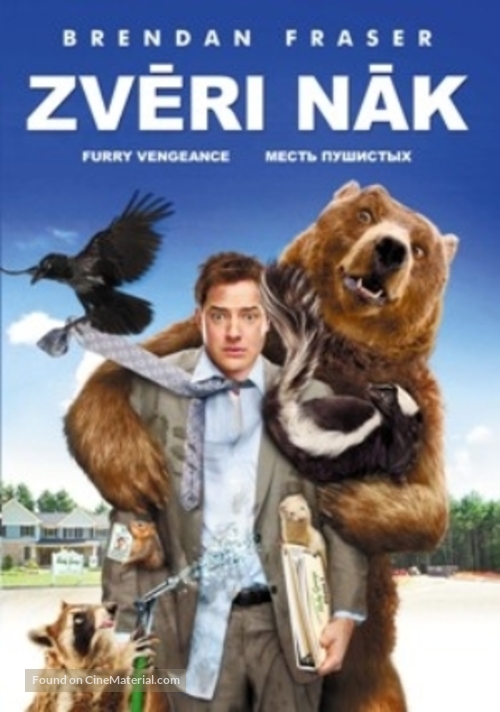 Furry Vengeance - Latvian DVD movie cover