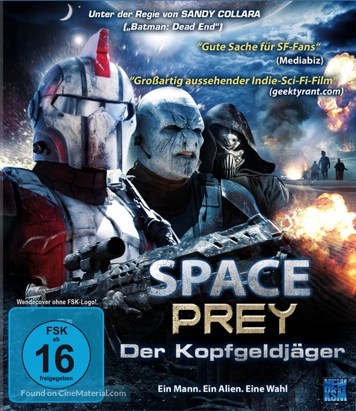 Hunter Prey - German Blu-Ray movie cover