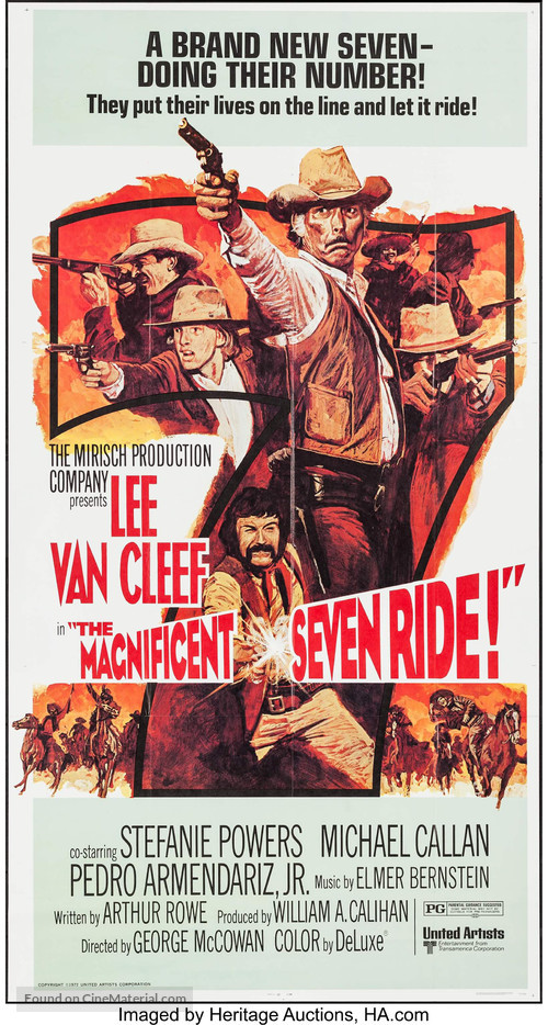 The Magnificent Seven Ride! - Movie Poster