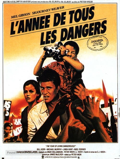 The Year of Living Dangerously - French Movie Poster