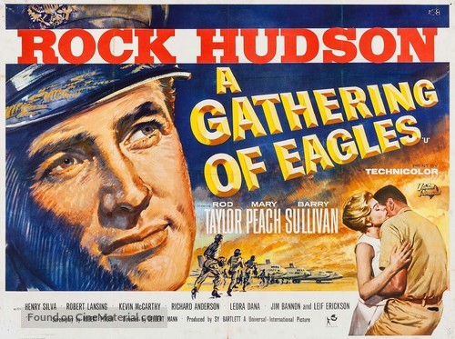 A Gathering of Eagles - British Movie Poster