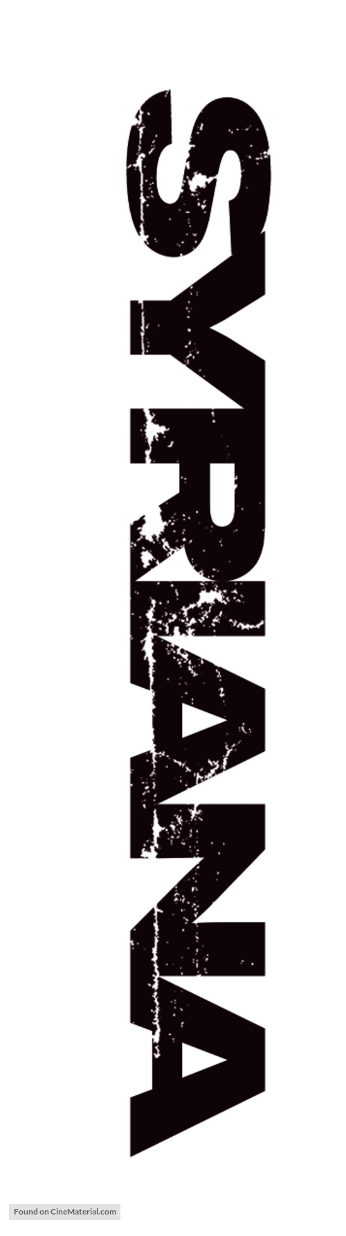 Syriana - Logo