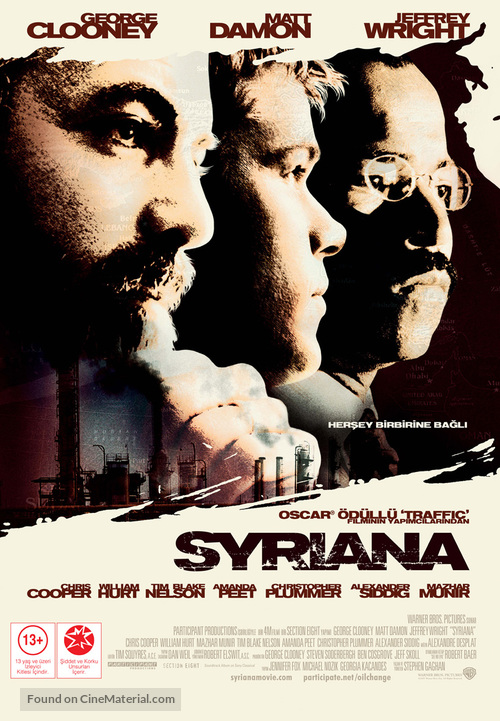 Syriana - Turkish Movie Poster