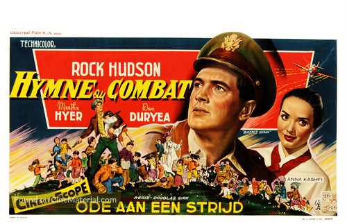 Battle Hymn - Belgian Movie Poster