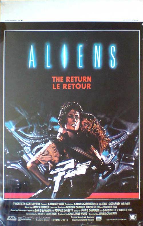 Aliens - Belgian Movie Poster