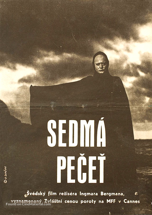 Det sjunde inseglet - Czech Movie Poster