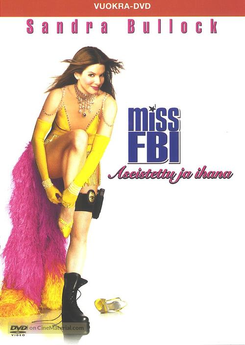 Miss Congeniality 2: Armed &amp; Fabulous - Finnish DVD movie cover