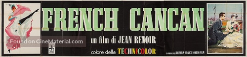 French Cancan - Italian Movie Poster
