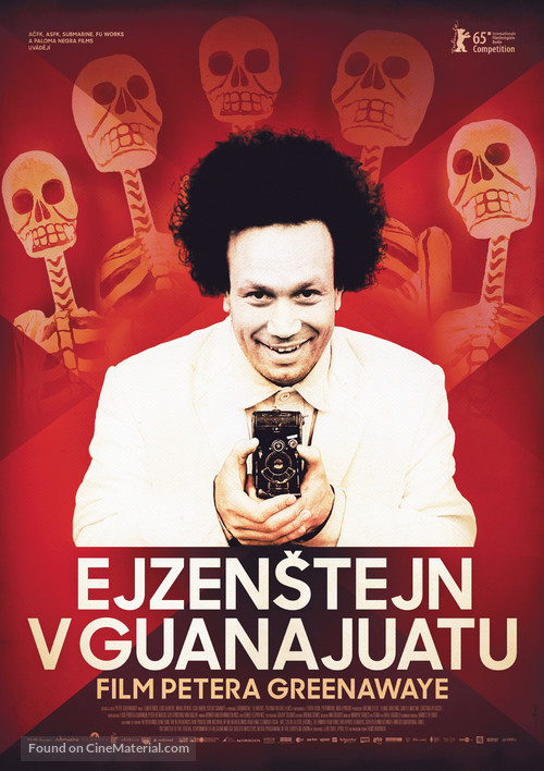 Eisenstein in Guanajuato - Czech Movie Poster