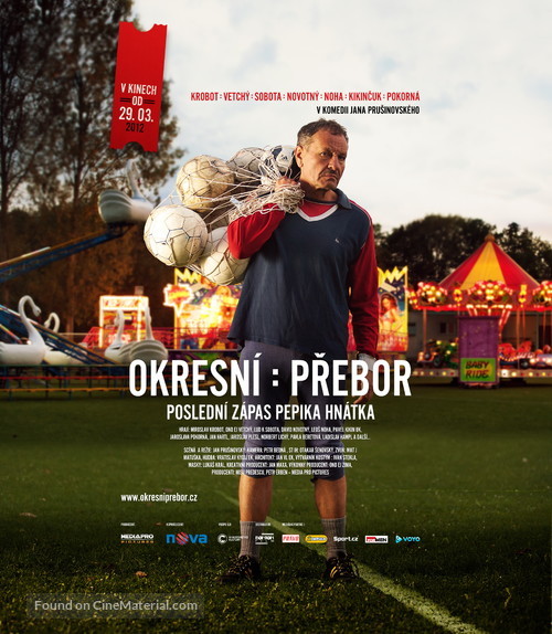 Okresni prebor: Posledni zapas Pepika Hnatka - Czech Movie Poster