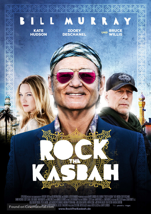 Rock the Kasbah - German Movie Poster