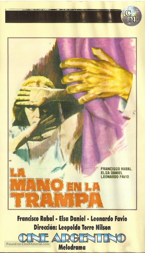 La mano en la trampa - Spanish Movie Cover