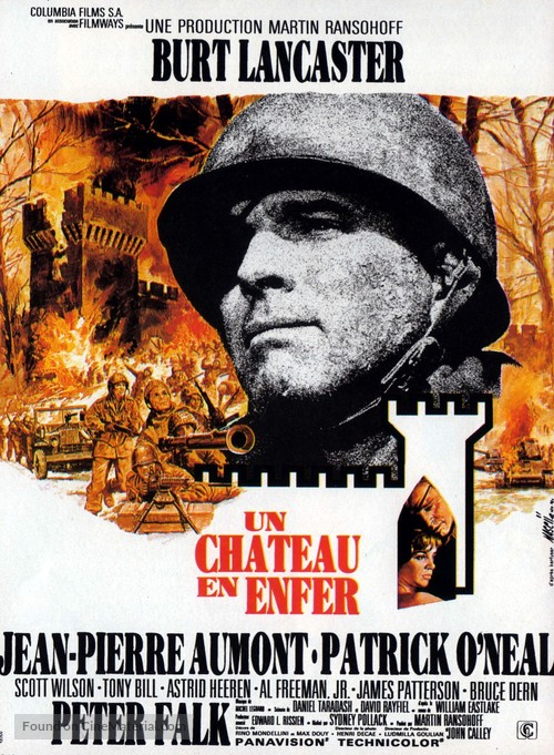 Castle Keep - French Movie Poster