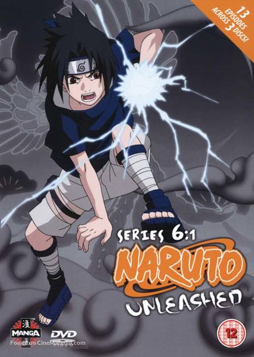 &quot;Naruto&quot; - British DVD movie cover