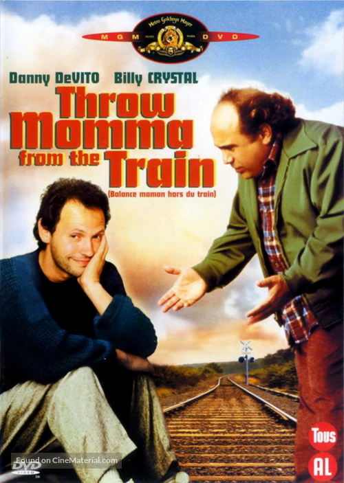 Throw Momma from the Train - Dutch DVD movie cover