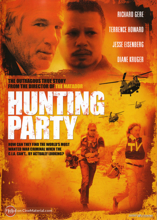 The Hunting Party - Danish DVD movie cover