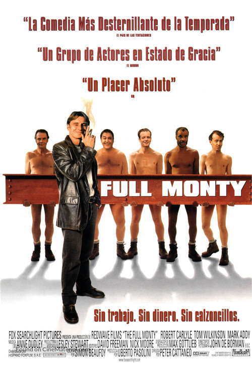 The Full Monty - Spanish Movie Poster