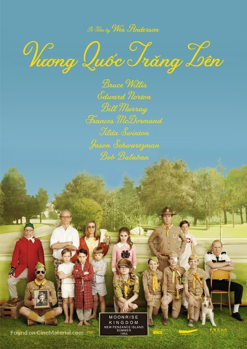 Moonrise Kingdom - Vietnamese Movie Poster