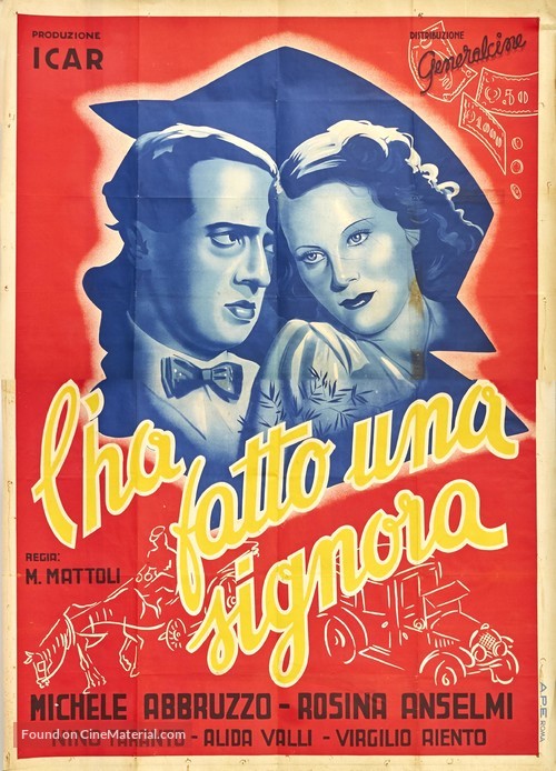 L&#039;ha fatto una signora - Italian Movie Poster