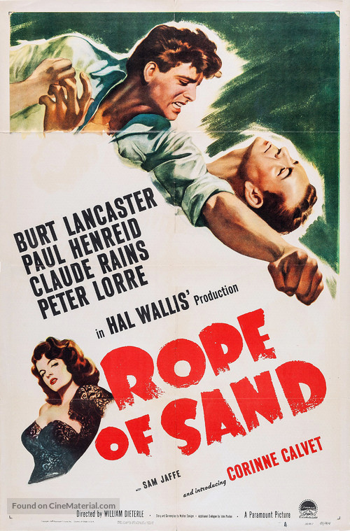 Rope of Sand - Movie Poster