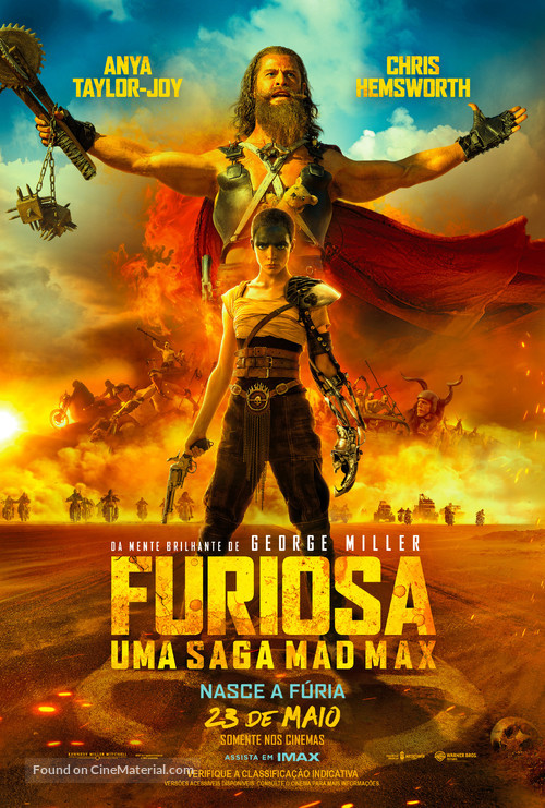 Furiosa: A Mad Max Saga - Brazilian Movie Poster