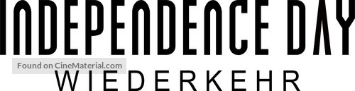 Independence Day: Resurgence - German Logo