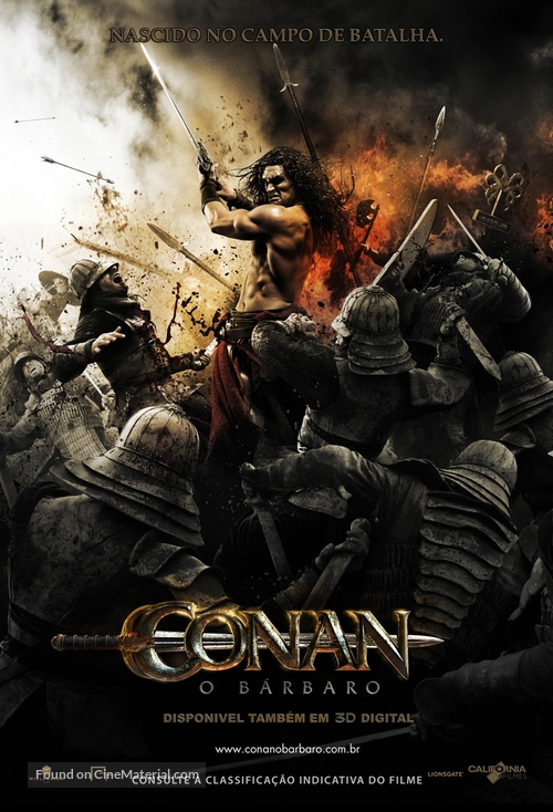 Conan the Barbarian - Brazilian Movie Poster