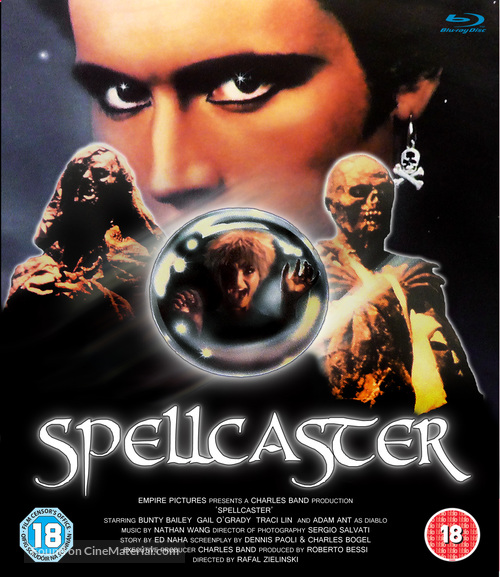 Spellcaster - British Blu-Ray movie cover