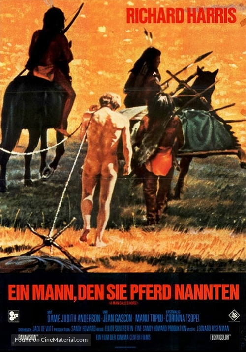 A Man Called Horse - German Movie Poster