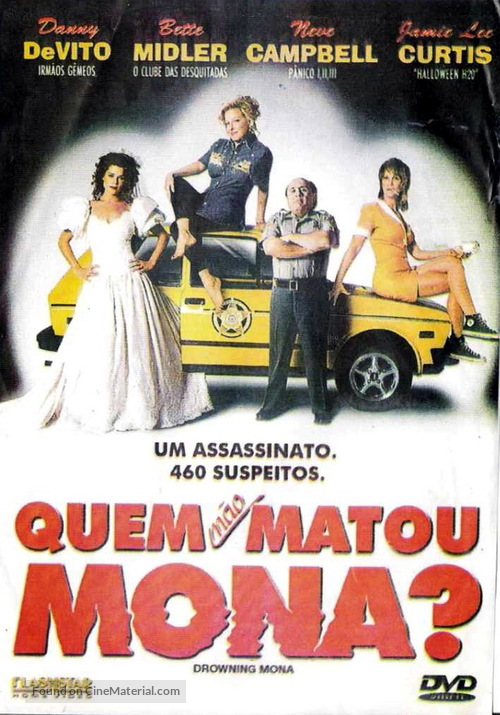 Drowning Mona - Brazilian DVD movie cover