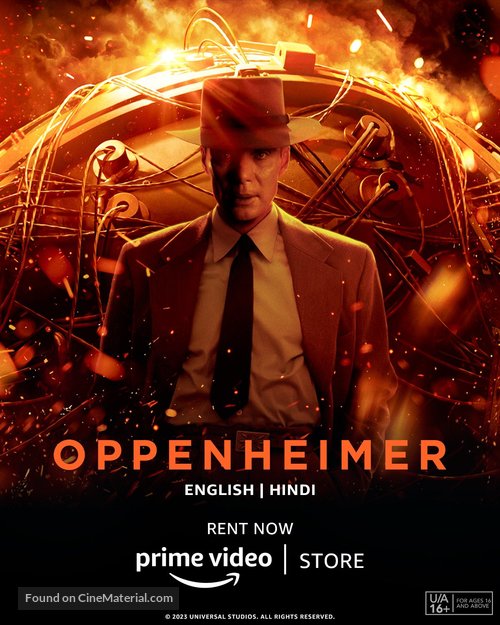 Oppenheimer - Indian Movie Poster