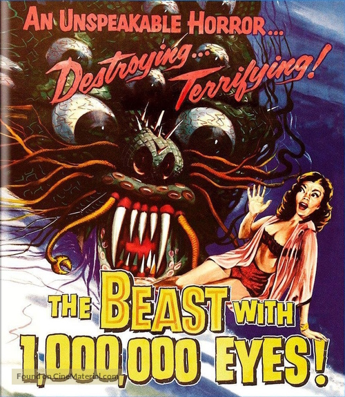 The Beast with a Million Eyes - Blu-Ray movie cover