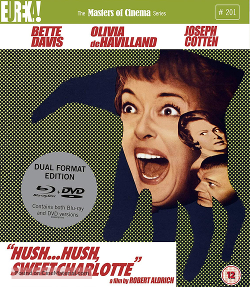 Hush... Hush, Sweet Charlotte - British Blu-Ray movie cover