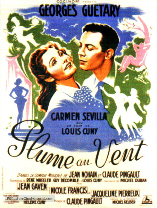 Plume au vent - French Movie Poster