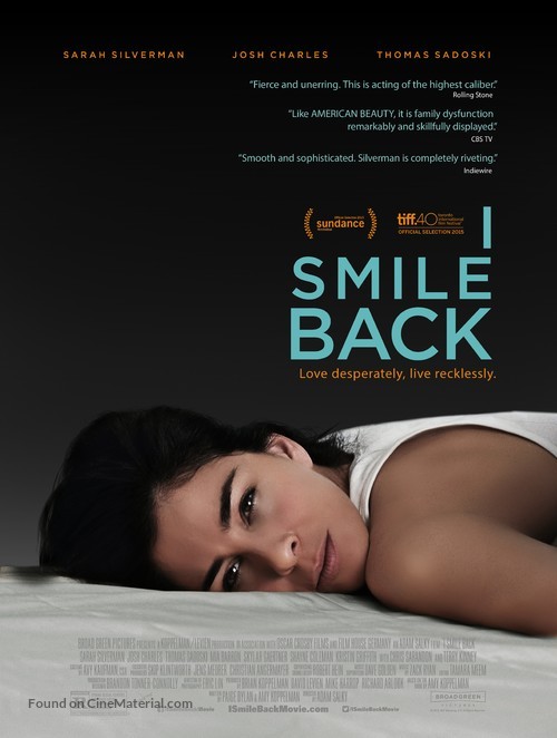 I Smile Back - Movie Poster