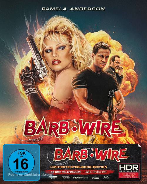 Barb Wire - German Movie Cover