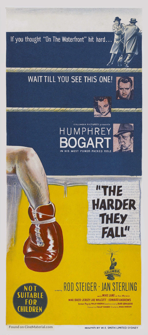 The Harder They Fall - Australian Theatrical movie poster