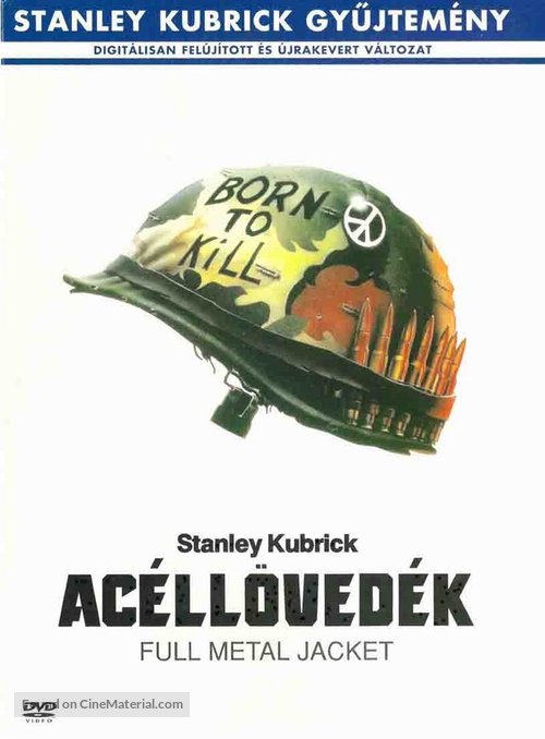 Full Metal Jacket - Hungarian DVD movie cover