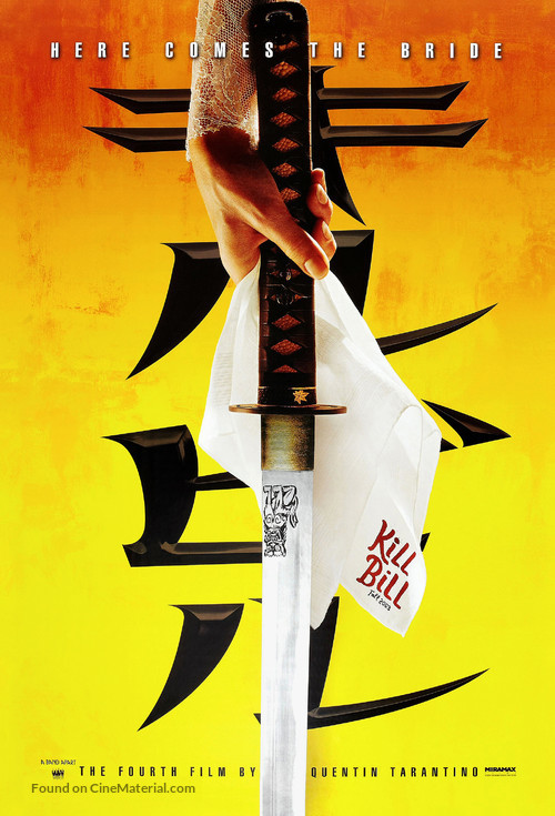 Kill Bill: Vol. 1 - Teaser movie poster