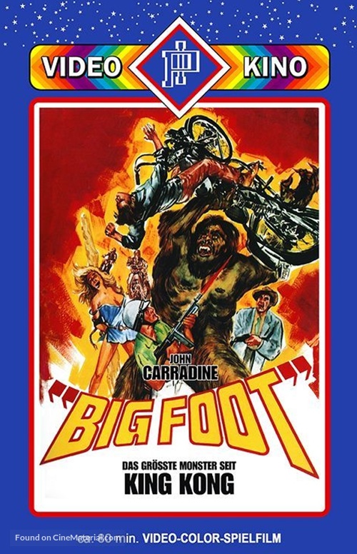 Bigfoot - German DVD movie cover