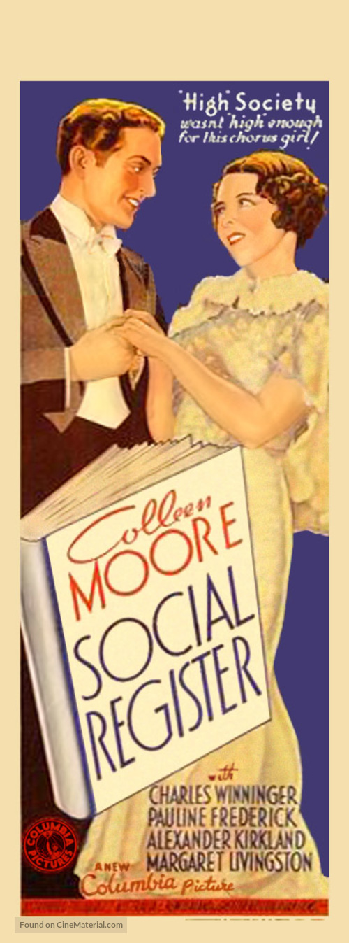 The Social Register - Movie Poster