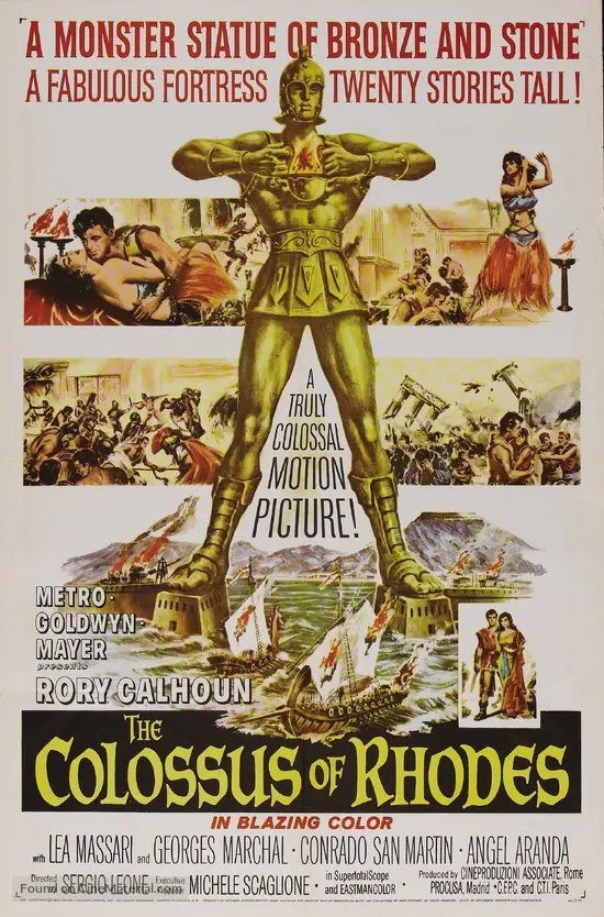 Colosso di Rodi, Il - Theatrical movie poster