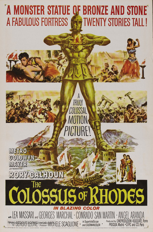 Colosso di Rodi, Il - Theatrical movie poster