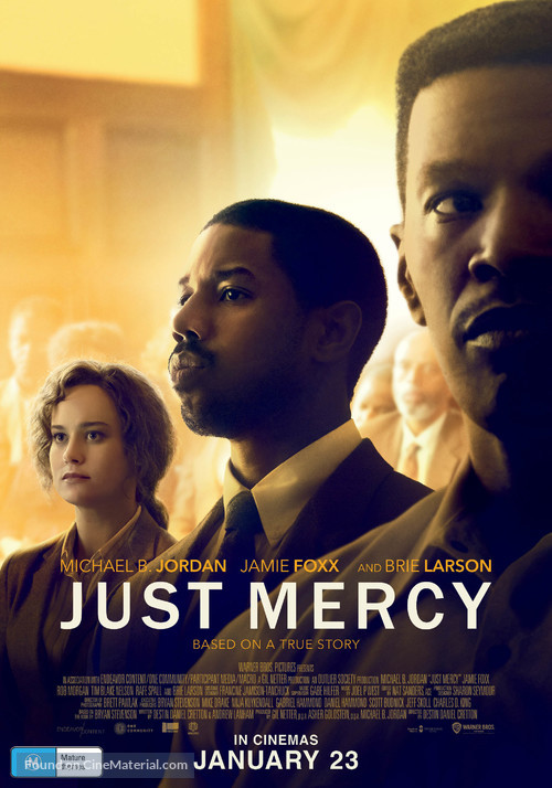Just Mercy - Australian Movie Poster