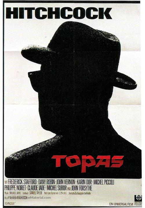 Topaz - German Movie Poster