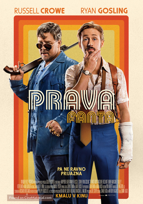 The Nice Guys - Slovenian Movie Poster