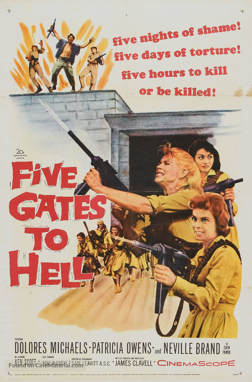 Five Gates to Hell - Movie Poster