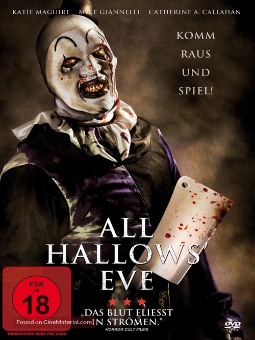 All Hallows&#039; Eve - German DVD movie cover