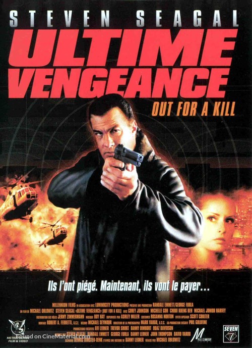 Out For A Kill - French DVD movie cover
